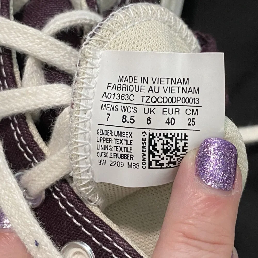 Converse Chuck Taylor Run Star Legacy CX Hi Platform Sneakers Mens 7 /Womens 8.5 - Picture 3 of 8